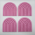 4er Set (Sakura Pink)